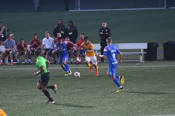 Atlanta United sunucusu Tigres & MLS Homegrown takımları 31 Temmuz 2018 'de Atlanta, Georgia' da düzenlenen MLS All Star haftasında.