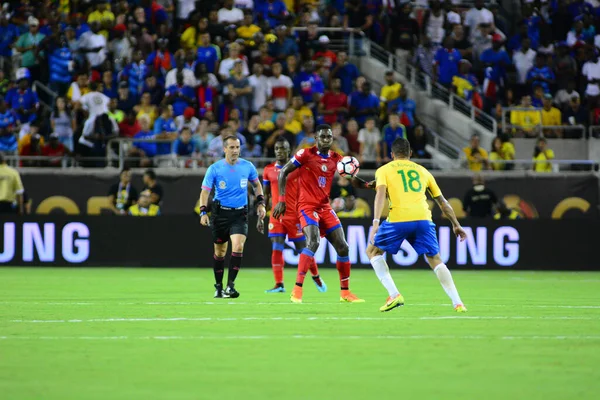 Brezilya, 8 Haziran 2016 tarihinde Orlando Florida 'daki Copa America Centenario' da Haiti ile karşılaştı..