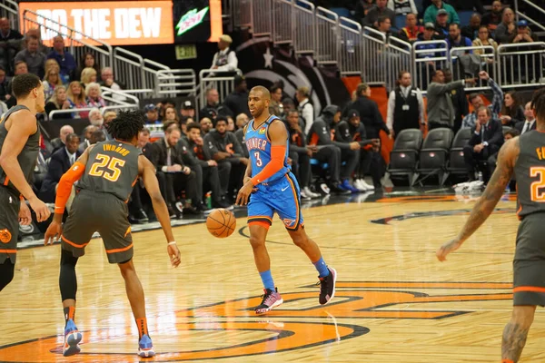 Orlando Magic Värd För Oklahoma Thunder Amway Center Orlando Florida — Stockfoto