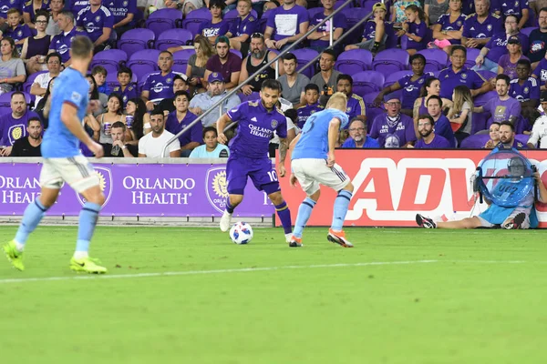 Orlando City 26 Temmuz 2018 'de Florida Exploria Stadyumu' nda NYC FC 'ye ev sahipliği yaptı. Fotoğraf: Marty Jean-Louis