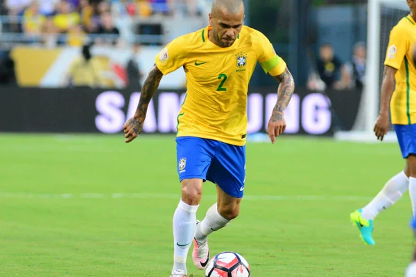 Brasil Enfrenta Haiti Durante Centenário Copa América Orlando Florida Camping — Fotografia de Stock