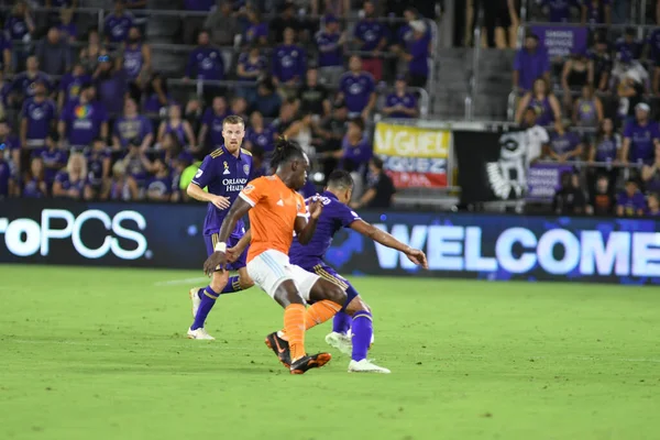 Orlando City SC, 22 Eylül 2018 'de Florida Exploria Stadyumu' nda Houston Dynamo 'yu ağırladı..