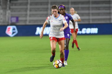 Orland Pride, 25 Ağustos 2018 'de Orlando Florida' daki Exploria Stadyumu 'nda Chicago Red Stars' a ev sahipliği yapıyor..  