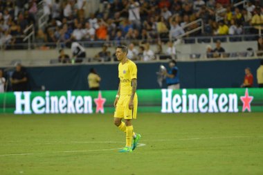 Paris Saint-Germain, Tottenham Hotspur 'a karşı 22 Temmuz 2017' de Orlando Florida 'daki Citrus Bowl' da.   