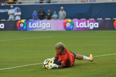Paris Saint-Germain, Tottenham Hotspur 'a karşı 22 Temmuz 2017' de Orlando Florida 'daki Citrus Bowl' da.  