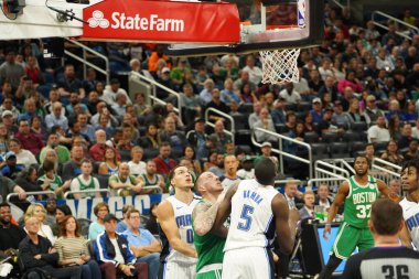 Orlando Magic, Boston Celtics 'i 24 Ocak 2020' de Orlando, Florida 'da Amway Center' da ağırladı. 