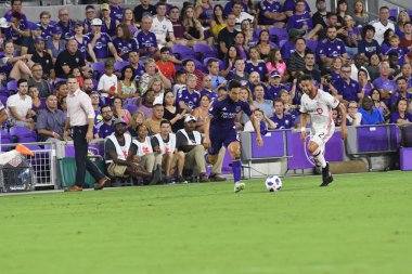 Orlando City 14 Temmuz 2018 'de Florida Exploria Stadyumu' nda Toronto FC 'ye ev sahipliği yaptı. Fotoğraf: Marty Jean-Louis