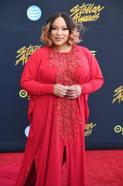 24 Mart 2018 Cumartesi günü Las Vegas 'taki Orleans Resort' ta düzenlenen 33. Yıldız Ödülleri Kırmızı Halı sırasında ünlüler.