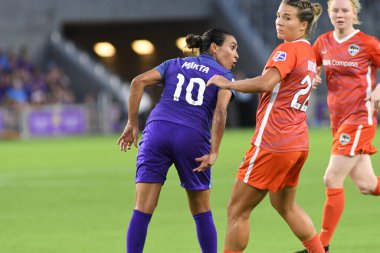 Orlando Pride 28 Haziran 2018 'de Orlando City Stadyumu' nda Houston Dash 'e ev sahipliği yaptı..  