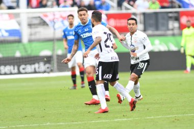 13 Ocak 2018 'de Orlando Florida' daki Spektrum Stadyumu 'nda düzenlenen Florida Kupası' nda Korucular Corinthianlara karşı..