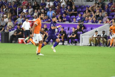 Orlando City SC, 22 Eylül 2018 'de Florida Exploria Stadyumu' nda Houston Dynamo 'yu ağırladı..