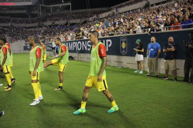 Paris Saint-Germain, Tottenham Hotspur 'a karşı 22 Temmuz 2017' de Orlando Florida 'daki Citrus Bowl' da.  