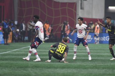 1 Ağustos 2018 tarihinde Atlanta 'daki Mercedez Benz Stadyumu' nda tüm yıldızlar Juventus 'a karşı..  