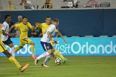 Paris Saint-Germain, Tottenham Hotspur 'a karşı 22 Temmuz 2017' de Orlando Florida 'daki Citrus Bowl' da.   