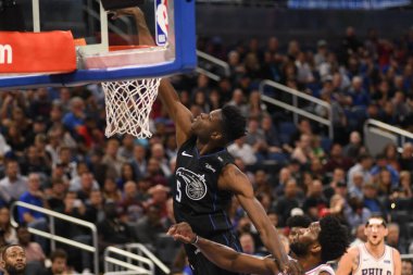 Orlando Magic, Philadelphia 76ers 'ı 14 Kasım 2018' de Orlando Florida 'daki Amway Center' da ağırlıyor..