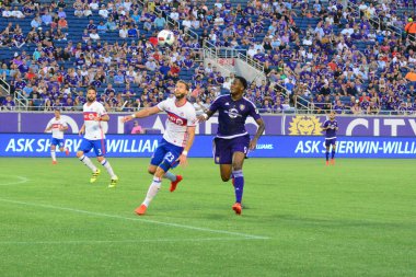 Orlando City, 24 Ağustos 2016 'da Orlando Florida' daki Kamp Dünyası Stadyumunda Toronto FC 'ye ev sahipliği yaptı..