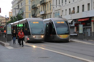 17 Mayıs 2014 'te Fransa' nın güneyindeki Güzel Şehir.  