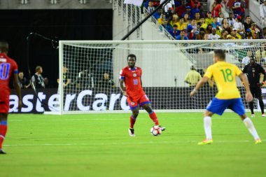 Brezilya, 8 Haziran 2016 tarihinde Orlando Florida 'daki Copa America Centenario' da Haiti ile karşılaştı..
