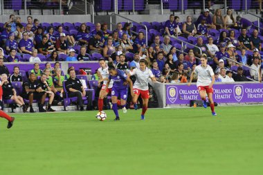 Orland Pride, 25 Ağustos 2018 'de Orlando Florida' daki Exploria Stadyumu 'nda Chicago Red Stars' a ev sahipliği yapıyor.. 