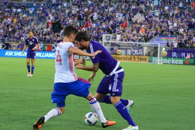 Orlando City, 24 Ağustos 2016 'da Orlando Florida' daki Kamp Dünyası Stadyumunda Toronto FC 'ye ev sahipliği yaptı..