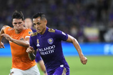 Orlando City SC, 22 Eylül 2018 'de Florida Exploria Stadyumu' nda Houston Dynamo 'yu ağırladı..