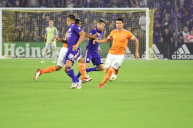 Orlando City SC, 22 Eylül 2018 'de Florida Exploria Stadyumu' nda Houston Dynamo 'yu ağırladı..