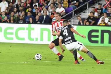 Korintliler, 10 Ocak 2018 'de Orlando City Stadyumu' nda düzenlenen Florida Kupası 'nda PSV Eindhoven' a karşı..  