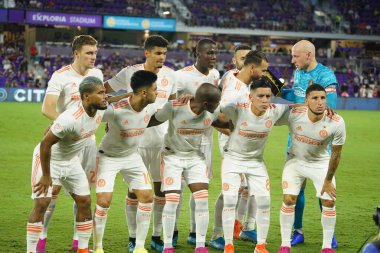 Orlando City, 23 Ağustos 2019 Cuma günü Florida, Orlando 'daki Exploria Stadyumu' nda Atlanta United 'a ev sahipliği yaptı.