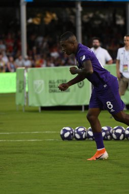 30 Temmuz 2019 'da Orlando Florida' da Disney 'in Vahşi Spor Dünyası' nda MLS All-Star Yetenek Yarışması. 