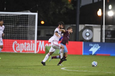Real Salt Lake, 12 Temmuz 2020 'de Orlando Florida' da düzenlenen MLS Sırt Turnuvası sırasında Colorado Rapids ile karşı karşıya.