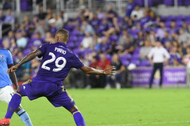 Orlando City 26 Temmuz 2018 'de Florida Exploria Stadyumu' nda NYC FC 'ye ev sahipliği yaptı. Fotoğraf: Marty Jean-Louis