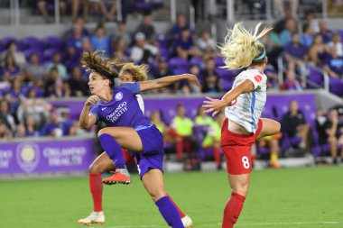 Orland Pride, 25 Ağustos 2018 'de Orlando Florida' daki Exploria Stadyumu 'nda Chicago Red Stars' a ev sahipliği yapıyor..  