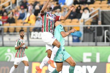 Fluminense, Florida Kupası 'nda 15 Ocak 2018' de Orlando Florida 'da oynanan Spektrum Stadyumu' nda Barcelona SC 'ye karşı..