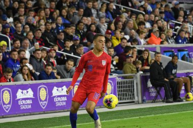 Amerikan Futbol Takımı 15 Kasım 2019 Cuma günü Orlando Florida 'daki Exploria Stadyumu' nda oynanan Concacaf Uluslar Ligi karşılaşmasında Kanada 'ya ev sahipliği yapmaktadır.