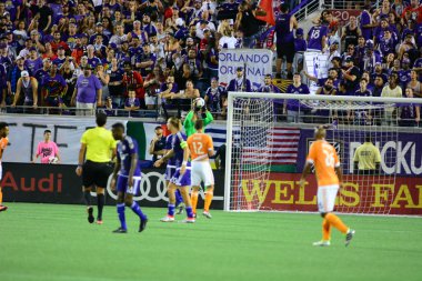 Orlando City SC, 8 Temmuz 2016 'da Orlando Florida' daki Camp World Stadyumu 'nda Houston Dynamo' ya ev sahipliği yaptı.. 