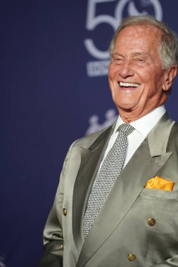 15 Ekim 2019 'da Nashville, Tennessee' deki Linbscome Üniversitesi 'nde verilen 50. GMA Dove Ödülleri sırasında kırmızı halı.