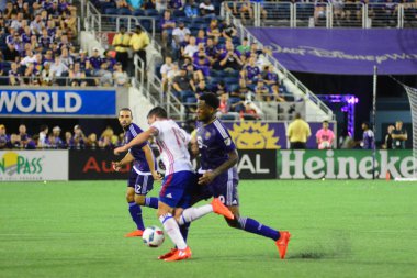 Orlando City, 24 Ağustos 2016 'da Orlando Florida' daki Kamp Dünyası Stadyumunda Toronto FC 'ye ev sahipliği yaptı..