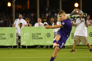 30 Temmuz 2019 'da Orlando Florida' da Disney 'in Vahşi Spor Dünyası' nda MLS All-Star Yetenek Yarışması. 