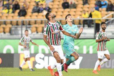 Fluminense, Florida Kupası 'nda 15 Ocak 2018' de Orlando Florida 'da oynanan Spektrum Stadyumu' nda Barcelona SC 'ye karşı..
