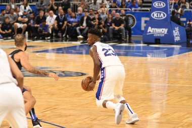 Orlando Magic, Philadelphia 76ers 'ı 14 Kasım 2018' de Orlando Florida 'daki Amway Center' da ağırlıyor..