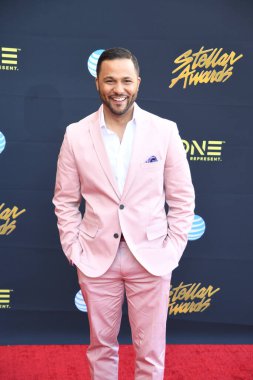 24 Mart 2018 Cumartesi günü Las Vegas 'taki Orleans Resort' ta düzenlenen 33. Yıldız Ödülleri Kırmızı Halı sırasında ünlüler.