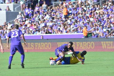 Orlando City 29 Nisan 2017 'de Orlando, Florida' daki Orlando City Stadyumu 'nda Colorado Rapids' e ev sahipliği yaptı.)
