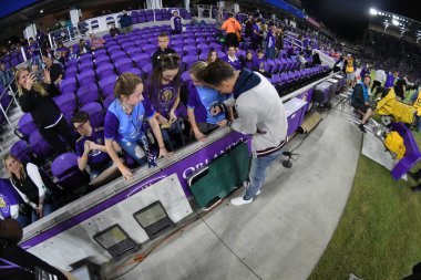 Orlando City SC, 10 Mart 2018 'de Orlando City Stadyumu' nda Minnesota United FC 'ye ev sahipliği yaptı..  