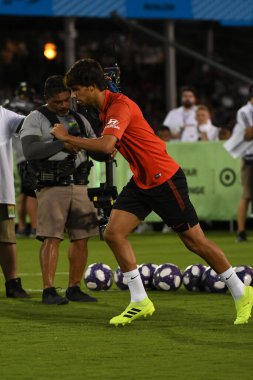 30 Temmuz 2019 'da Orlando Florida' da Disney 'in Vahşi Spor Dünyası' nda MLS All-Star Yetenek Yarışması.