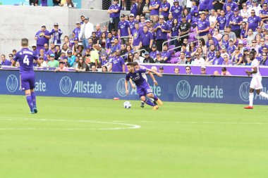 Orlando City, 31 Mart 2018 'de Orlando Florida' daki Exploria Stadyumu 'nda New York Red Bulls' a ev sahipliği yaptı..  