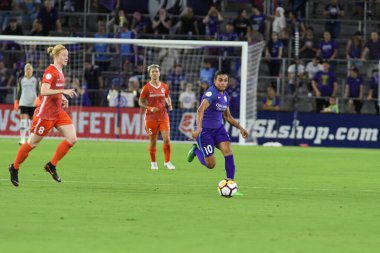Orlando Pride 28 Haziran 2018 'de Orlando City Stadyumu' nda Houston Dash 'e ev sahipliği yaptı..  
