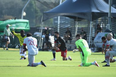 Toronto FC, 13 Temmuz 2020 tarihinde Orlando Florida 'da düzenlenen ESPN Wild World of Sports' ta düzenlenen MLS Back Tournament sırasında D.C. United ile karşı karşıya geldi..  