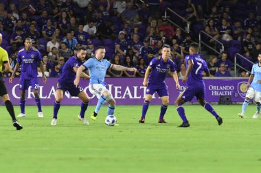 Orlando City 26 Temmuz 2018 'de Florida Exploria Stadyumu' nda NYC FC 'ye ev sahipliği yaptı. Fotoğraf: Marty Jean-Louis