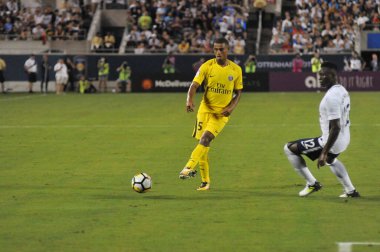 Paris Saint-Germain, Tottenham Hotspur 'a karşı 22 Temmuz 2017' de Orlando Florida 'daki Citrus Bowl' da.   