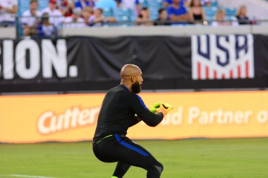 ABD Futbol Takımı 6 Eylül 2016 'da Jacksonville Florida EverBank Field' da Trinidad & Tobago 'ya ev sahipliği yaptı..